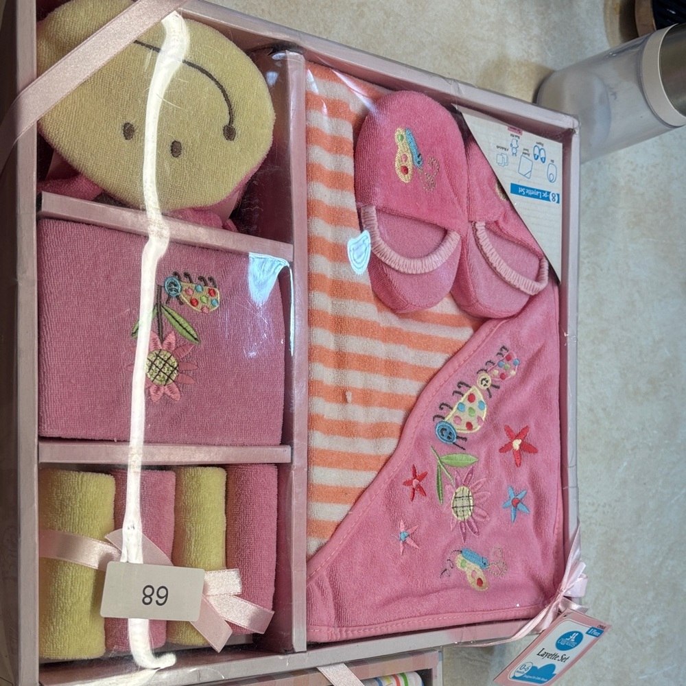 Pink and Yellow Kids Matching Set